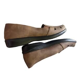 Easy Street Brown Slip on Shoes